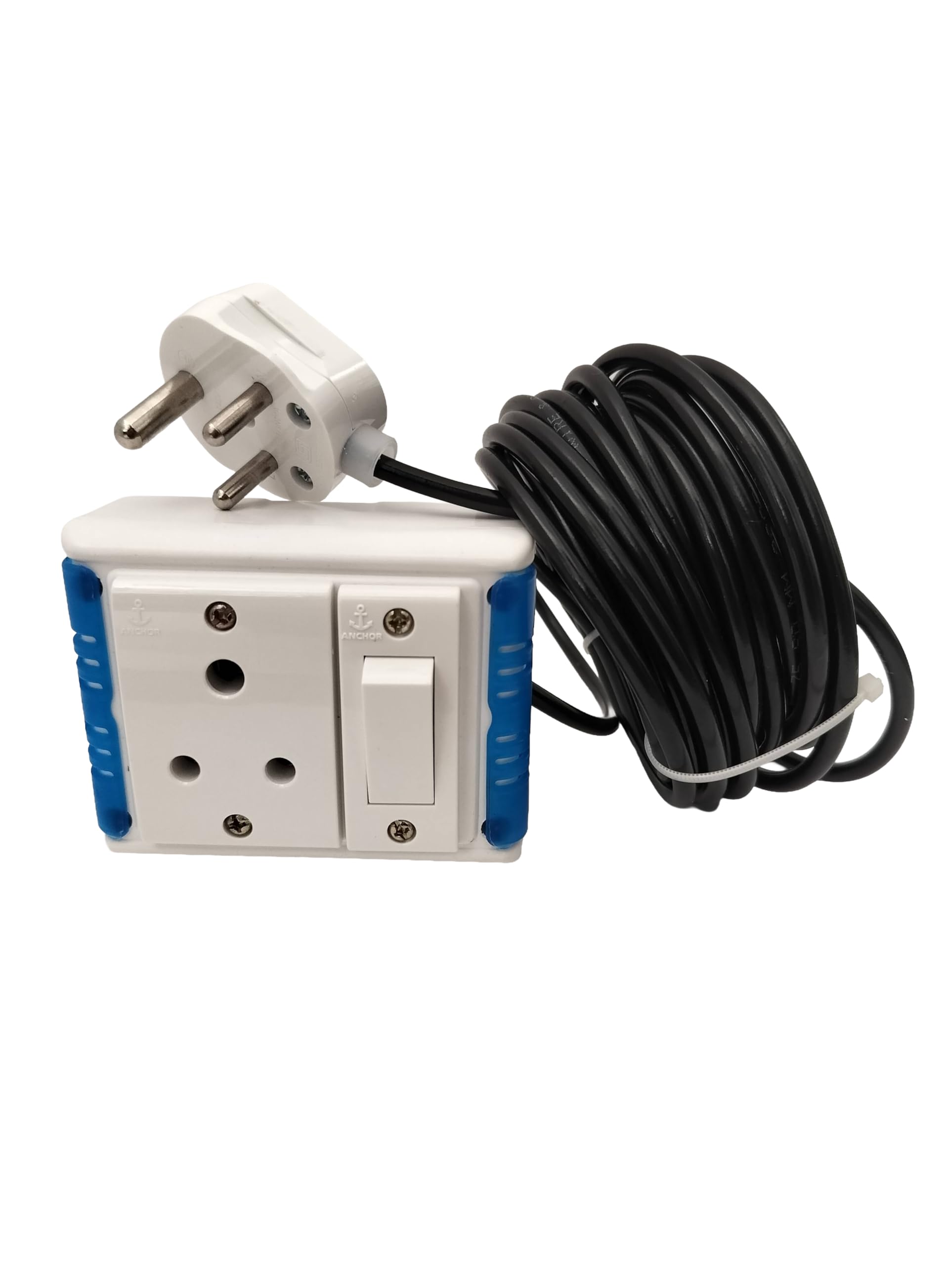 ABHINEX™ Extension Cord | 1 Switch, 1 Universal Socket, 15 Meter